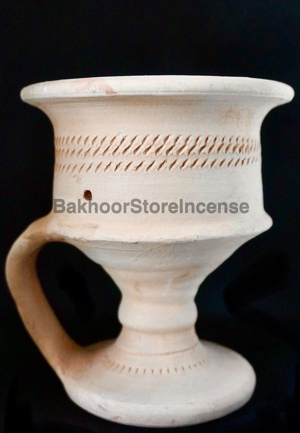 Incense Burner Handmade - Ancient clay bakhoor burner